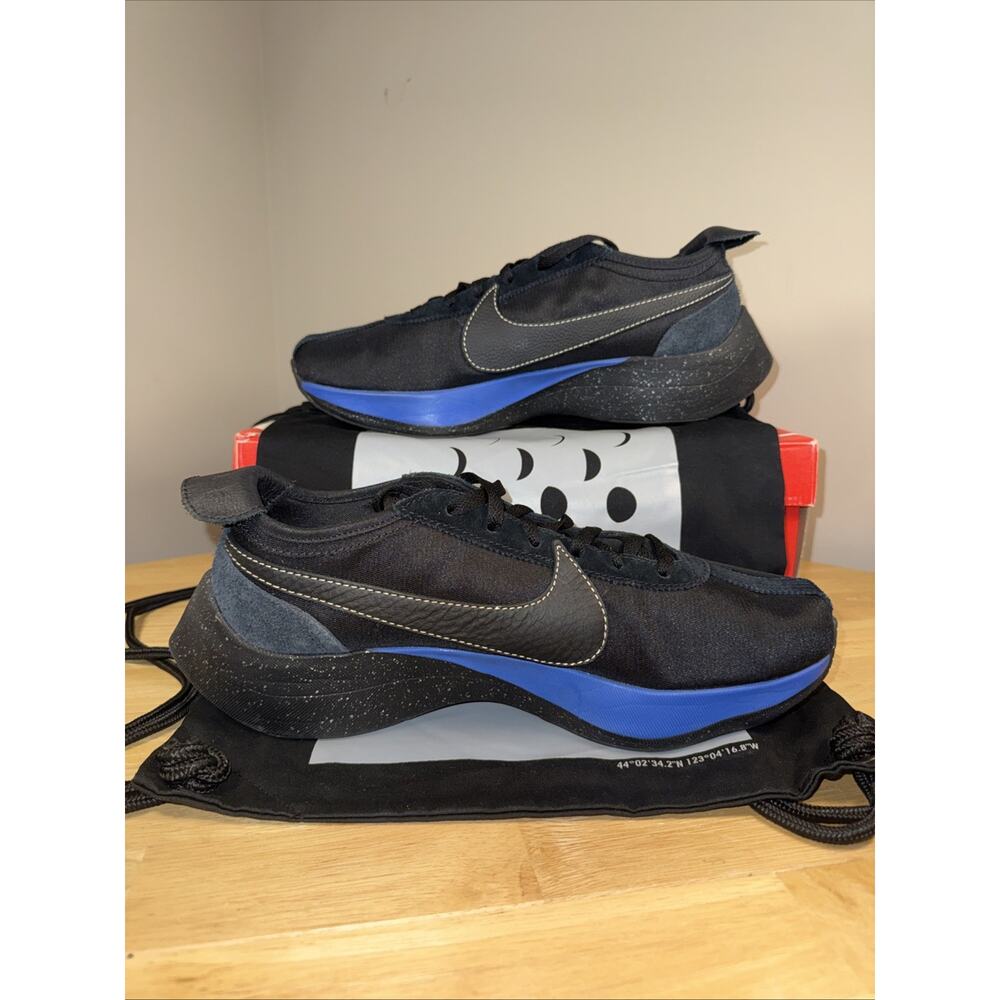 Size 13 - Nike Moon Racer QS Racer Blue BV7779-001 OG BOX & BAG - Picture 4 of 12